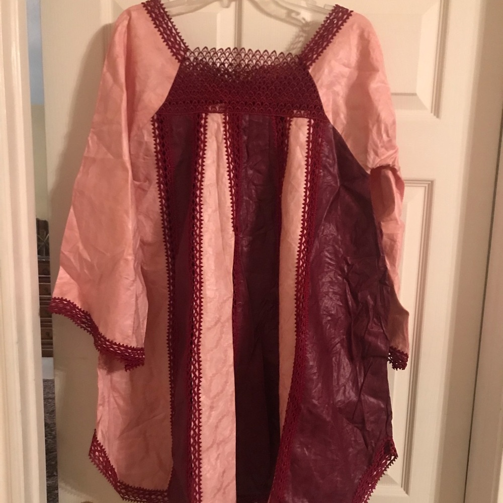 African shirt/skirt and head wrap quality fabrics